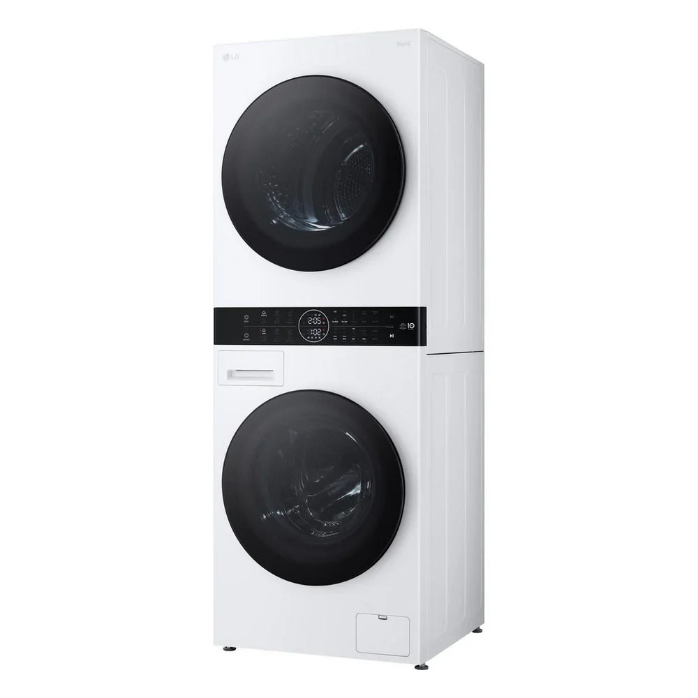 LG WT1210WWF 12kg/10kg 1400 Spin WashTower TurboWash Washer Dryer White