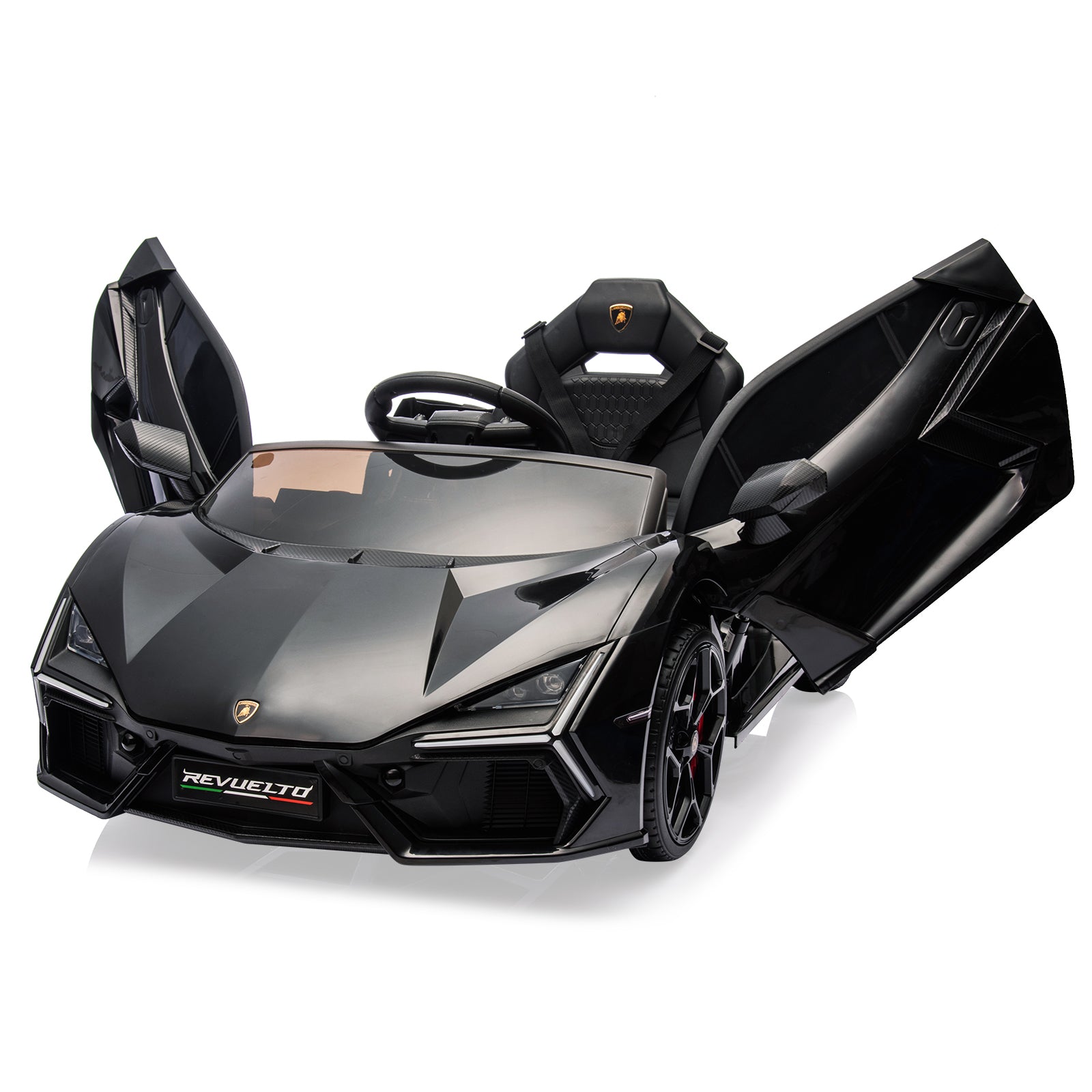 Garvee Ride - P Series: 12V Ride On Car for Kids, Licensed Revuelto Electric Vehicle, Battery Powered Sports Car Toy for Boys & Girls, with Bluetooth, Usb