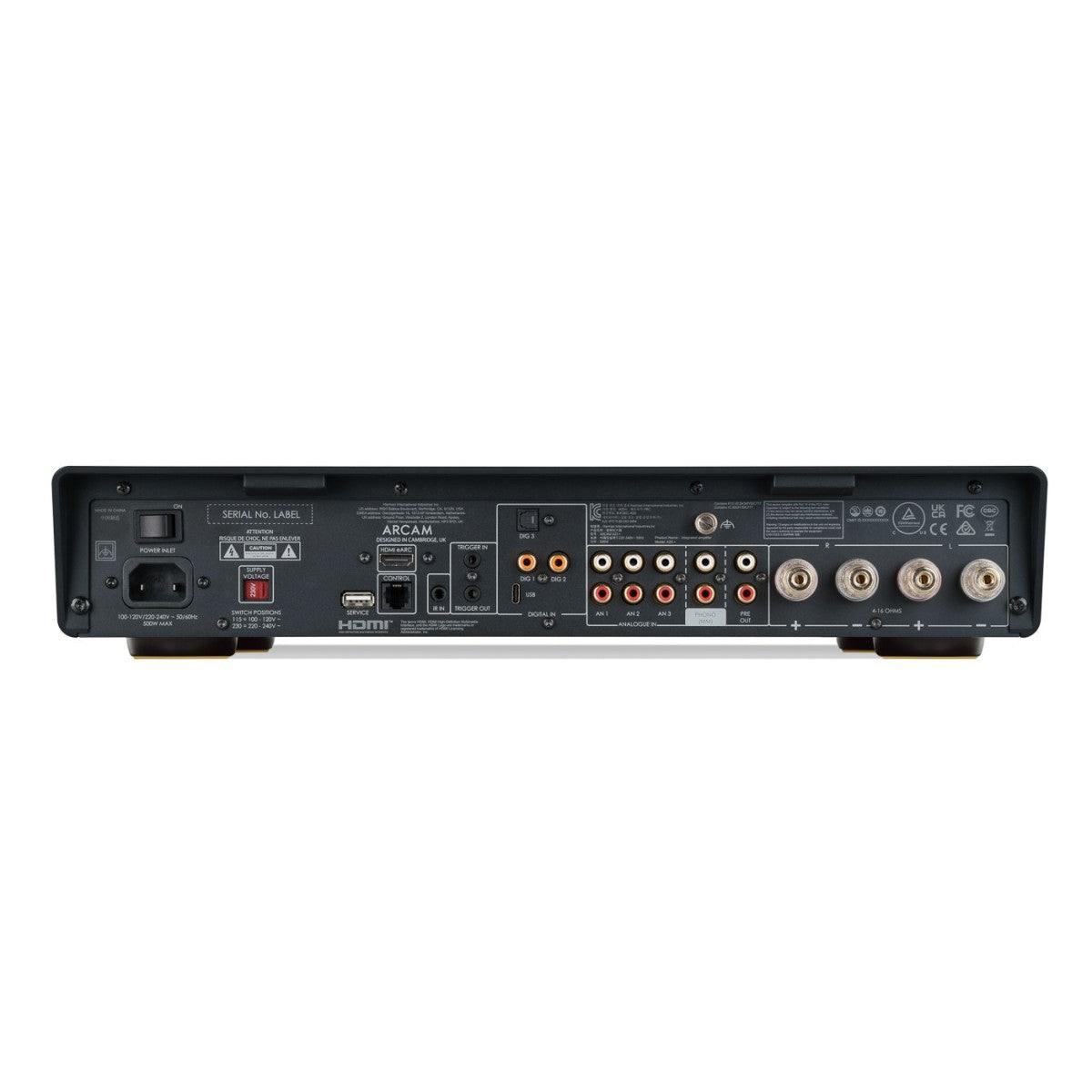 Arcam A25+ Radia Series Class G Integrated Stereo Amplifier with Bluetooth and Auracast - Clearance