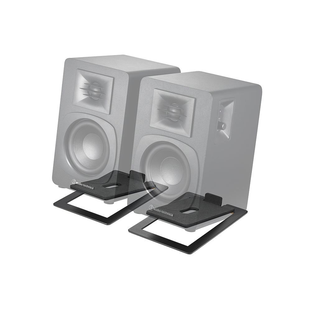 Audio Technica AT-ST3 Speaker Stands Pair Black