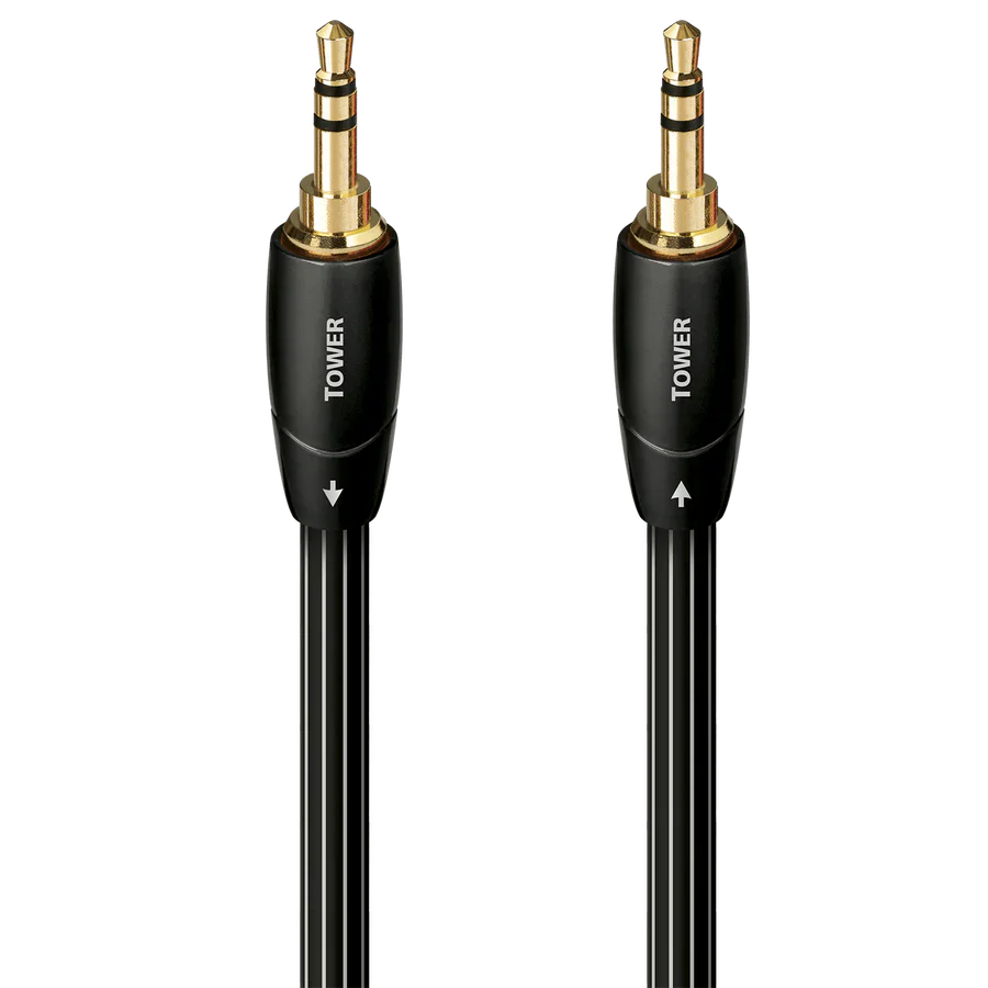 AudioQuest Tower 1M 3.5mm to 3.5mm Analogue Audio Interconnect Cable