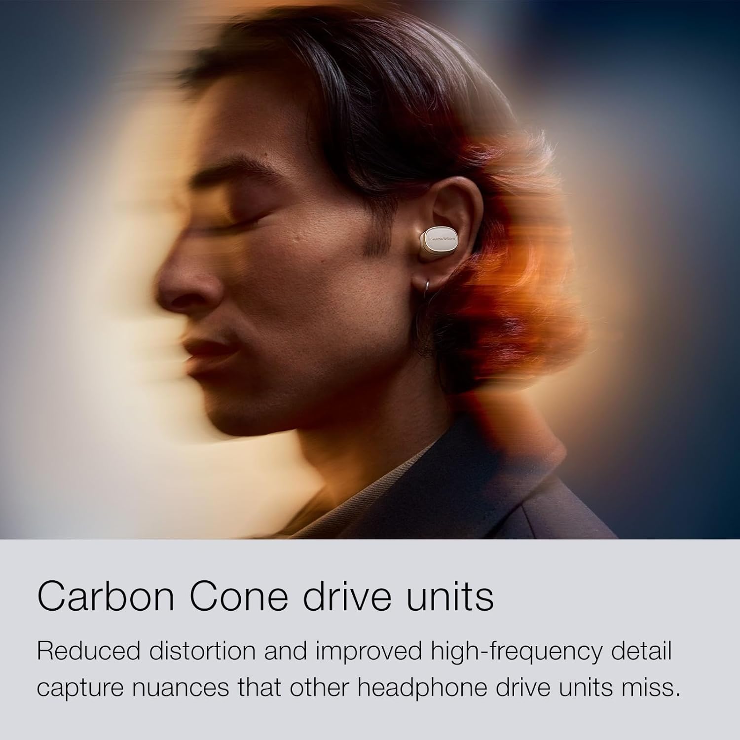 Bowers and Wilkins Pi8 Reference In-ear True Wireless Noise Cancelling Earbuds Dove White
