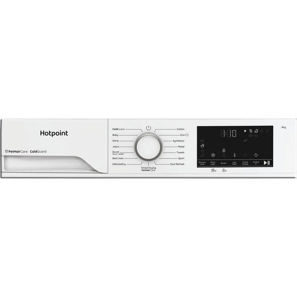 Hotpoint C HD 93M WWS UK 9kg Freestanding Heat Pump Tumble Dryer White CHD93MWWSUK