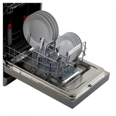 Hotpoint HSFO3T223WXUKN Freestanding Slimline Dishwasher 10 Place Setting Stainless Steel