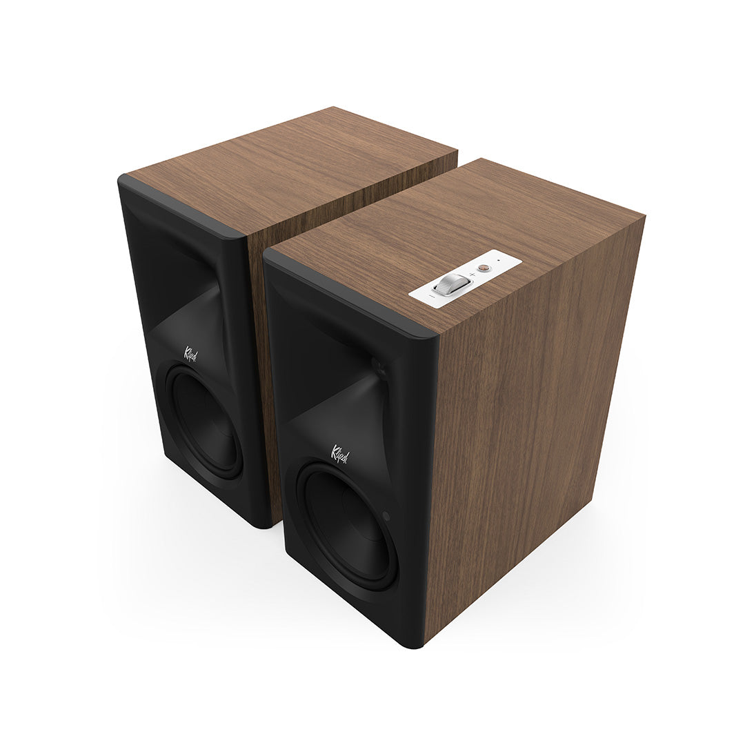 Klipsch The Sevens II Active Bookshelf Speakers Walnut