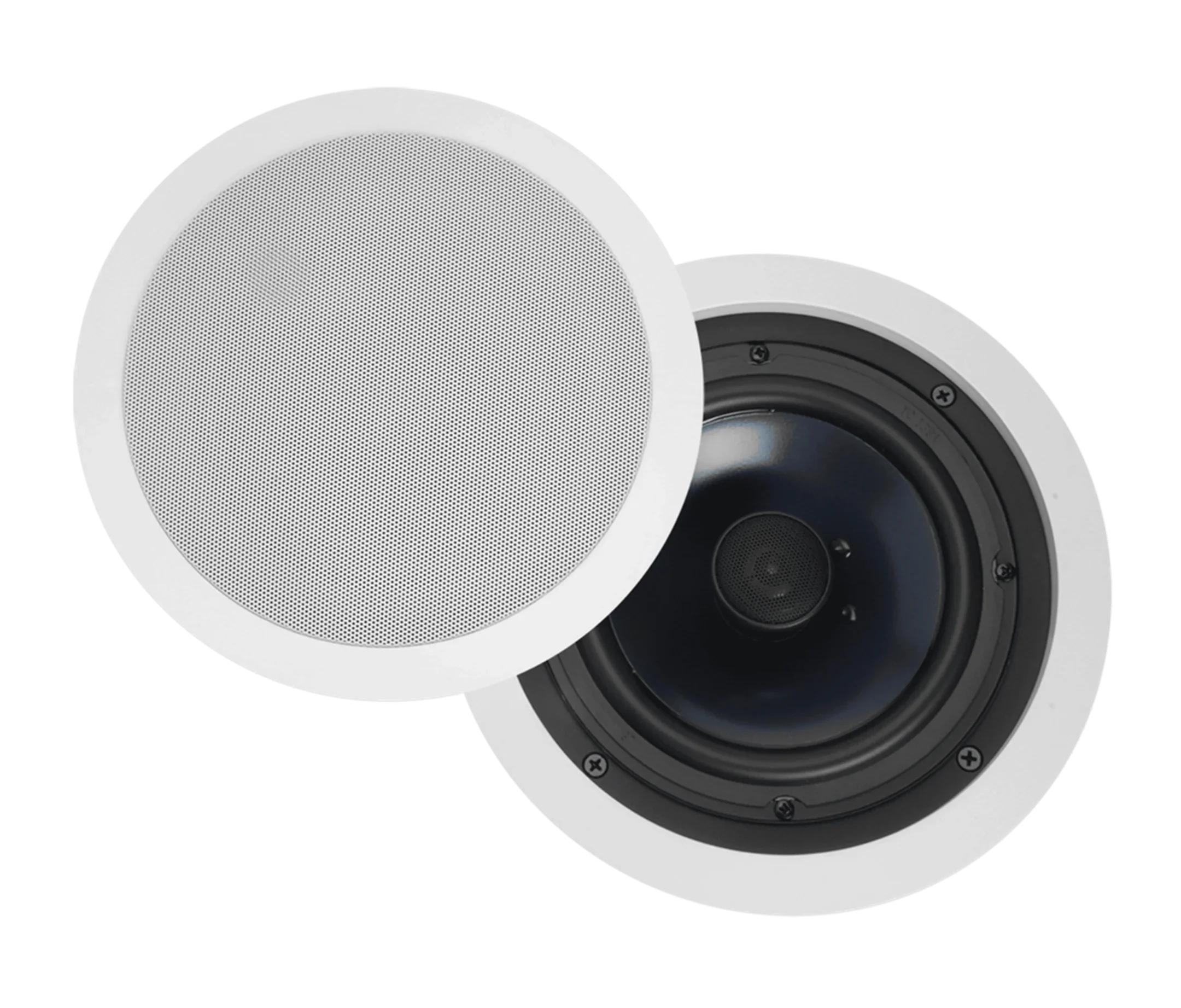 Polk RC80I High-Quality In-Ceiling Speakers Pair with 8Inch Drivers