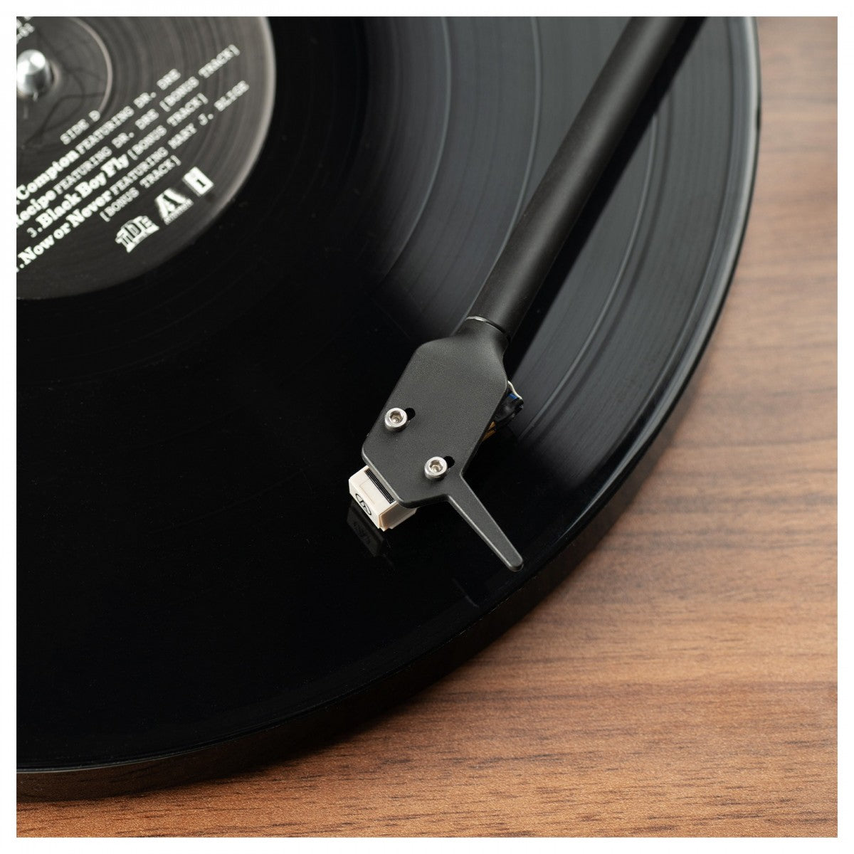 Pro-Ject E1 Phono Belt Driven Turntable with Built-in Phono Preamp - Walnut