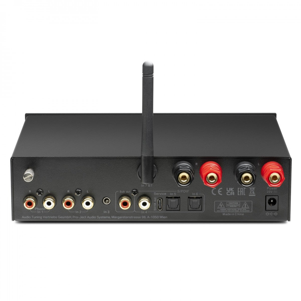 Pro-Ject Stereo Box E Integrated Stereo Amplifier - Silver