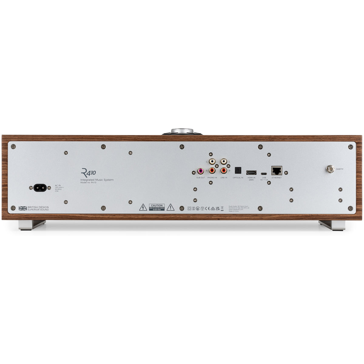 Pro-Ject T1 EVO Phono Belt-Driven Turntable and Ruark R410 Integrated Wireless Music System Walnut HiFi Package
