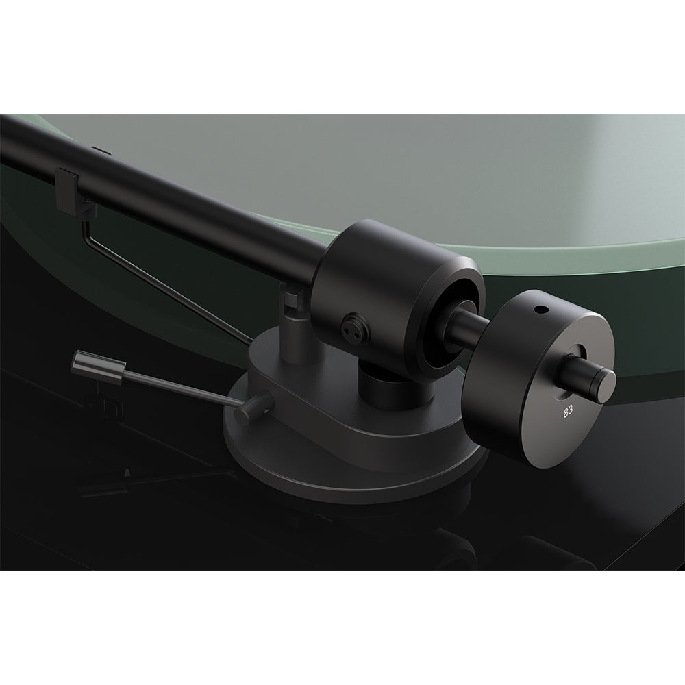 Pro-Ject T1 EVO Phono Belt-Driven Turntable White and Ruark R410 Integrated Wireless Music System Grey HiFi Package