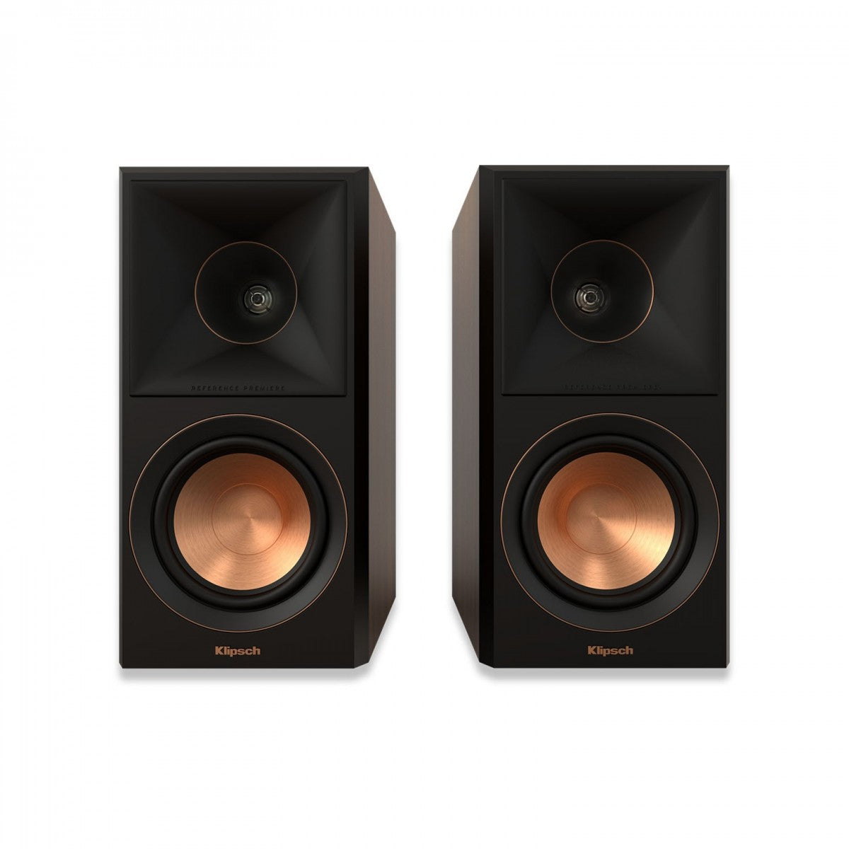 Ruark R610 Music Console with Klipsch RP-500M II Bookshelf Speakers Pair HiFi Package - Walnut