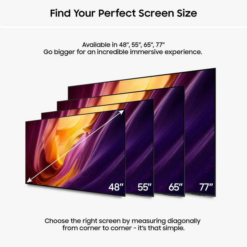 Samsung QE48S95HHEXXU 48 Inch S95H OLED 4K Ultra HD HDR Smart AI TV 2026