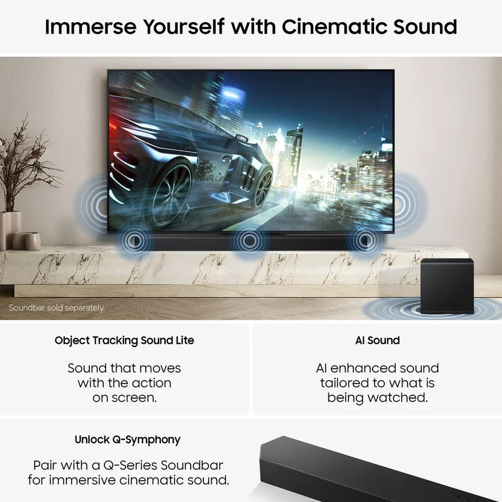 Samsung QE50QN73HAUXXU 50 Inch QN73H 4K Neo QLED Ultra HD HDR Smart AI TV 2026