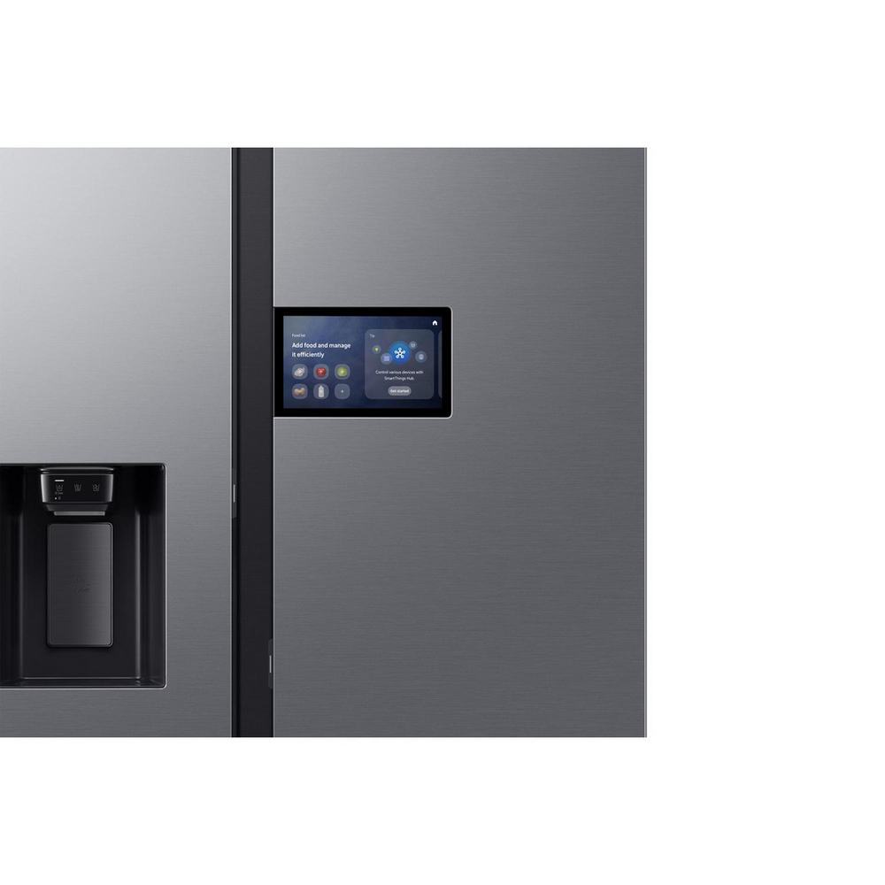 Samsung Series 9 RS90F64EETEU Bespoke AI Home 621L Total No Frost American Fridge Freezer Silver