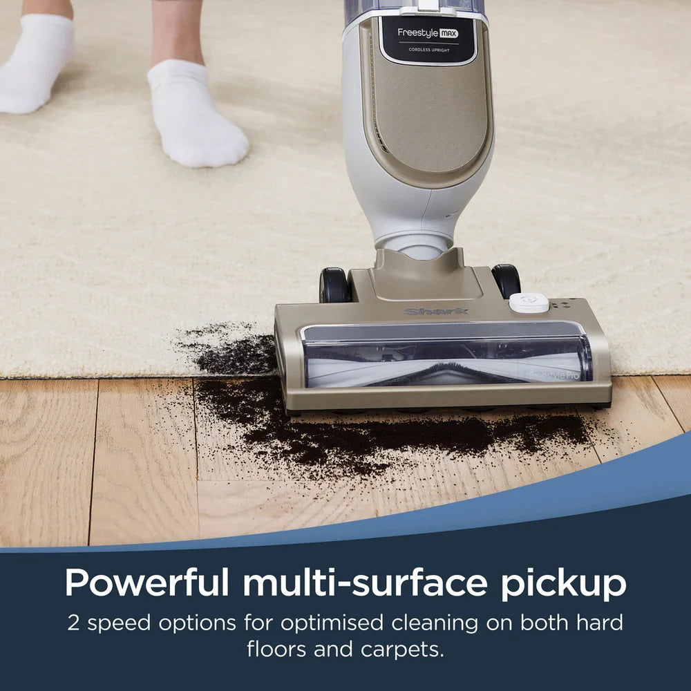 Shark Freestyle Pro Cordless Upright Vacuum Cleaner SV2000UK - Stone