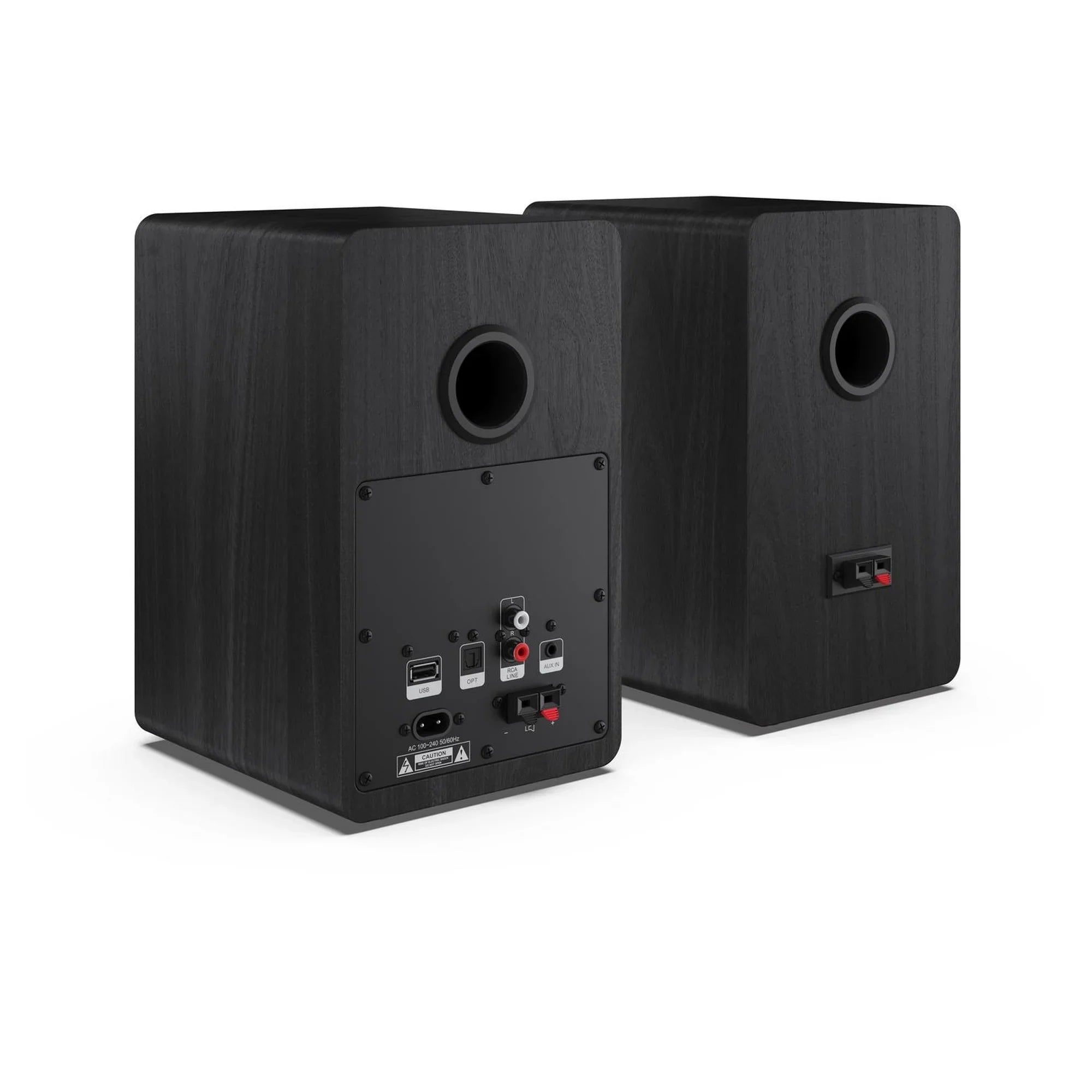 Sharp CP-SS30 BK Bluetooth 2-way Active Bookshelf Speakers Pair Black - Clearance