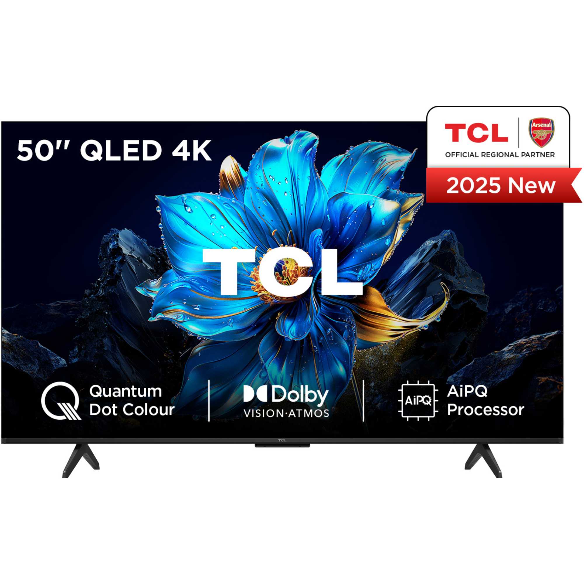 TCL 50P7K-UK 50 Inch P7K 4K QLED Ultra HD HDR Direct LED Smart Google TV