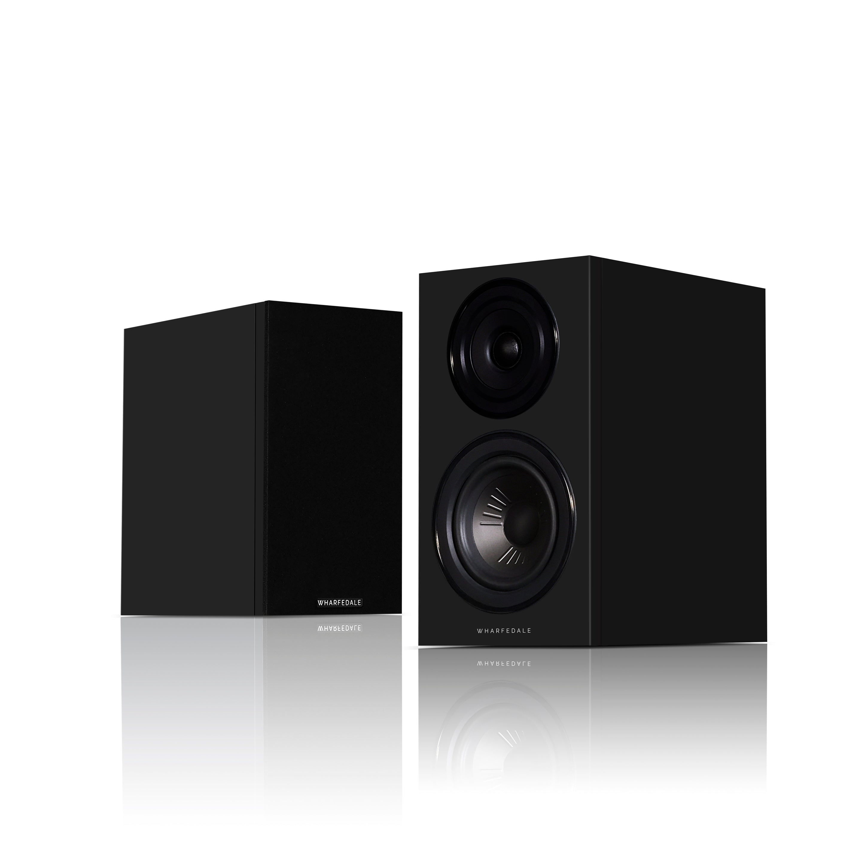 Wharfedale Diamond 12.1i Compact 2 way Standmount Bookshelf Speakers Pair - Black