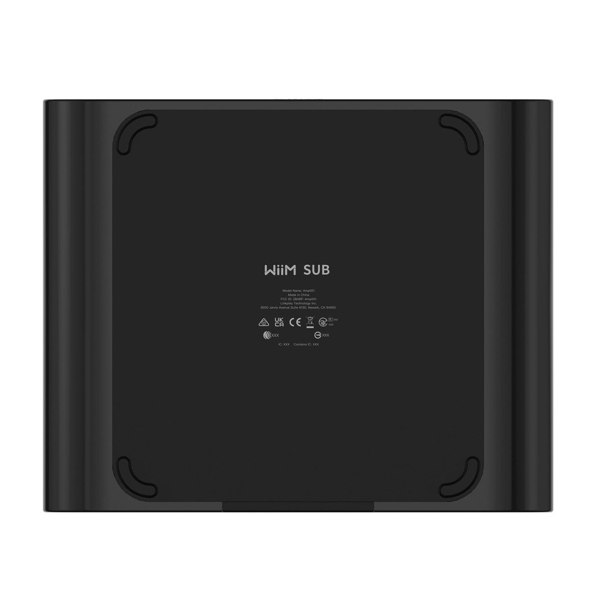 WiiM Sub Pro 8 Inch 250W Wireless Smart Subwoofer with Wi-Fi & Bluetooth - Black