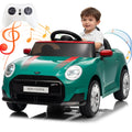 Garvee 12V BMW Mini Cooper Licensed Electric Ride-on Car for Kid, Powered by 4.5Ah Battery, Includes Positive Energy Charger, Wheels, Remote Control with Factory-Paired Code