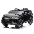 Garvee Ride - P Series: 12V Land Rover mini Kids Ride-On Car: Remote Control, LED Lights, Bluetooth, Music, Radio, Battery Powered, for Ages 3-8 - Black