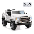 Garvee Ride - P Series: 24V 2-Seater Ride On Truck Car, Licensed GMC Battery Powered Electric Kids Car with Remote Control, LED Lights, MP3, 2 * 200W Motor, 20.5" Large Seat, Ride On Toys for Kids