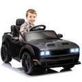 Garvee Ride - P Series: 12V Electric Vehicles Battery Powered with Remote Control, LED Lights, Bluetooth, MP3 for Boys Girls - Police