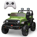 Garvee Ride - P Series: 24V Ride On Car 2 Seater For Kids Age 3+ , XL Electric Vehicles for Big Kids with 20" Wide Seat, 3 Speed, 2x200W Powerful Motor, Suspension, Bluetooth, Music,Power Wheels with Parent Control for Kids to Drive - Green