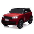 Garvee Ride - P Series: 24V 2-Seater Land Rover Ride-On Car For age 3+, With MP3, 3 Speeds, Remote Control, LED, 4-Wheel Suspension - Wine Red
