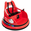 Garvee Ride - P Series: 12V Ride on Toddler Bumping Car W/Remote Control, LED Lights & 360 Degree Spin, ASTM Certified - Red