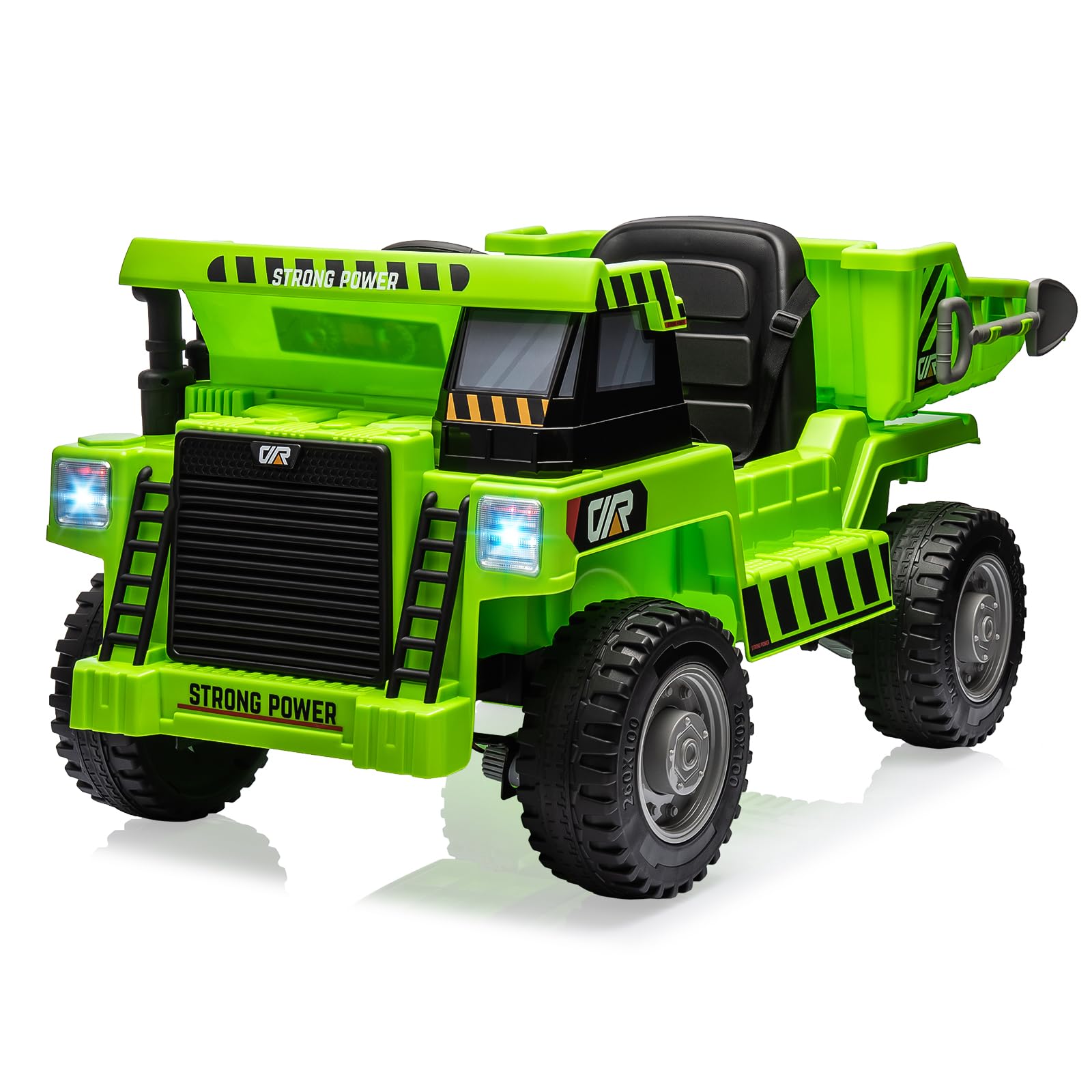 Garvee Ride - P Series: 12V Electric Bed Remote Control Shovel USB MP3 Music Battery Indicator Green