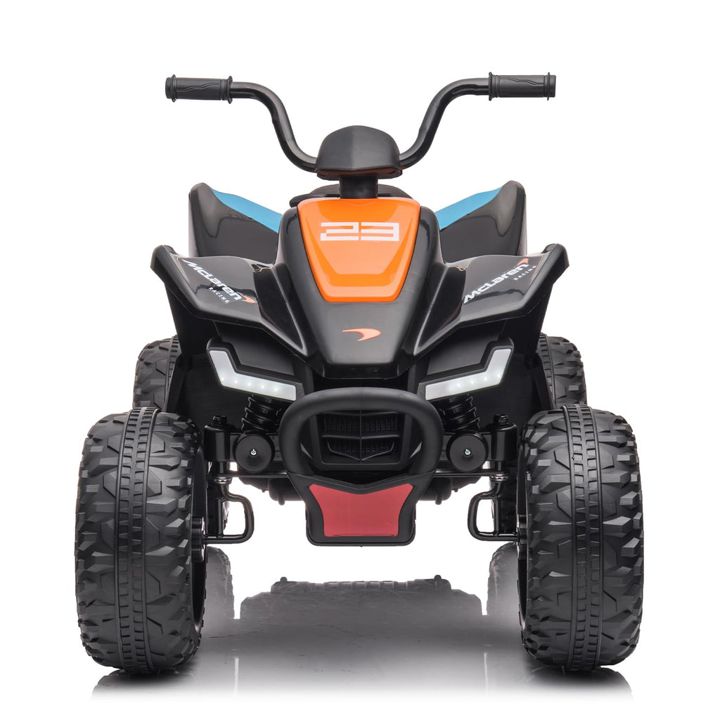 Garvee Ride - P Series: 24V McLaren Ride-On Car: Dual Motors, LED, Music Mode, 4-Wheel Suspension, USB/Media, for Ages 3+, 57lb Load