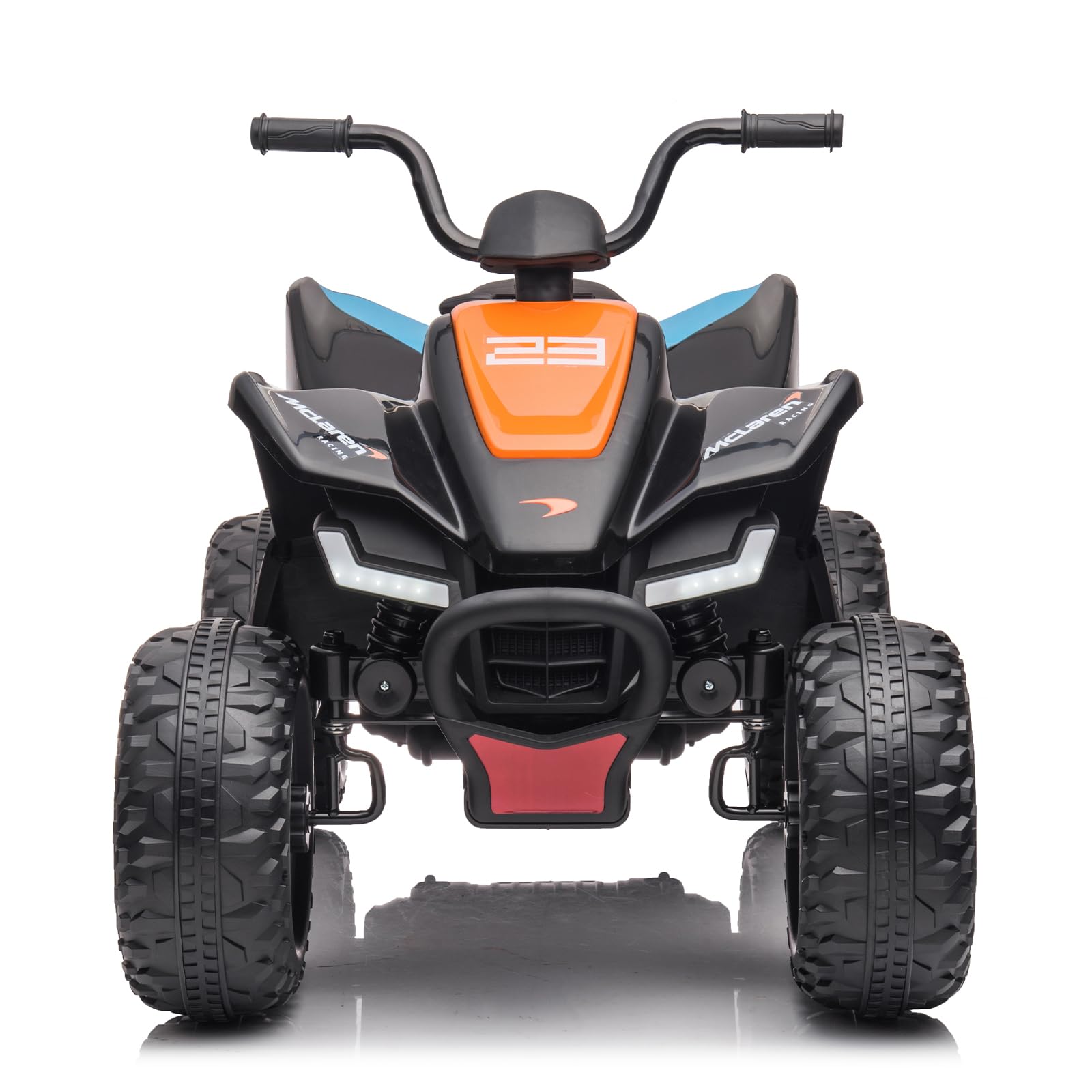 Garvee Ride - P Series: 24V McLaren Ride-On Car: Dual Motors, LED, Music Mode, 4-Wheel Suspension, USB/Media, for Ages 3+, 57lb Load