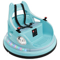 Garvee Ride - P Series: 12V Ride on Toddler Bumping Car W/Remote Control, LED Lights & 360 Degree Spin, ASTM Certified - Blue