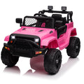 Garvee Ride - P Series: 12V Ride On Truck Car for kid : Remote Control, 3 Speeds, MP3 Music, Suspension, LED Lights,for 3+ Year Old - Pink