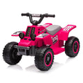 Garvee Ride - P Series: 6V Kids Ride On Electric ATV, Ride Car with LED Headlights, Ride-On Toy for Toddlers 1-3 Boys & Girls with Music, Forward & Reverse - Rose