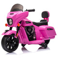 Garvee Ride - B Series: 6V Ride-On Motorcycle for Kids, Electric Dirt Bike with USB, Music, Headlight - Pink