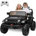 Garvee Ride - P Series: 24V Ride On Car 2 Seater For Kids Age 3+ , XL Electric Vehicles for Big Kids with 20" Wide Seat, 3 Speed, 2x200W Powerful Motor, Suspension, Bluetooth, Music,Power Wheels with Parent Control for Kids to Drive - Black