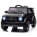 Garvee Ride P Series 12V Mercedes-Benz G63 Ride-On: Remote Control, Suspension, Soft Start, LED, Bluetooth, Music, 2x25W Motors - Black