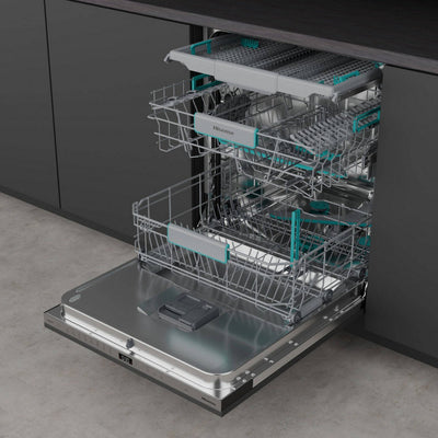 Hisense Hi6 HV16AUK Full-Size Fully Integrated Dishwasher 16 Place Settings