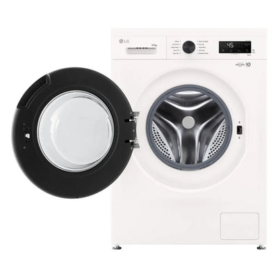LG W4X1095NWK 9kg+5kg 1400 Spin Freestanding Washer Dryer White