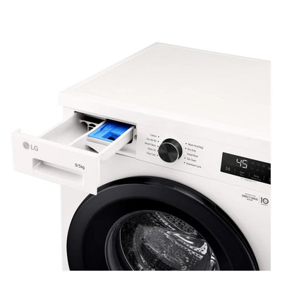 LG W4X1095NWK 9kg+5kg 1400 Spin Freestanding Washer Dryer White
