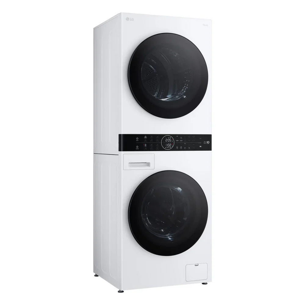 LG WT1210WWF 12kg/10kg 1400 Spin WashTower TurboWash Washer Dryer White
