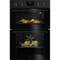 AEG Series 6000 OU5NP20B SurroundCook 66L Built In Double Oven Black