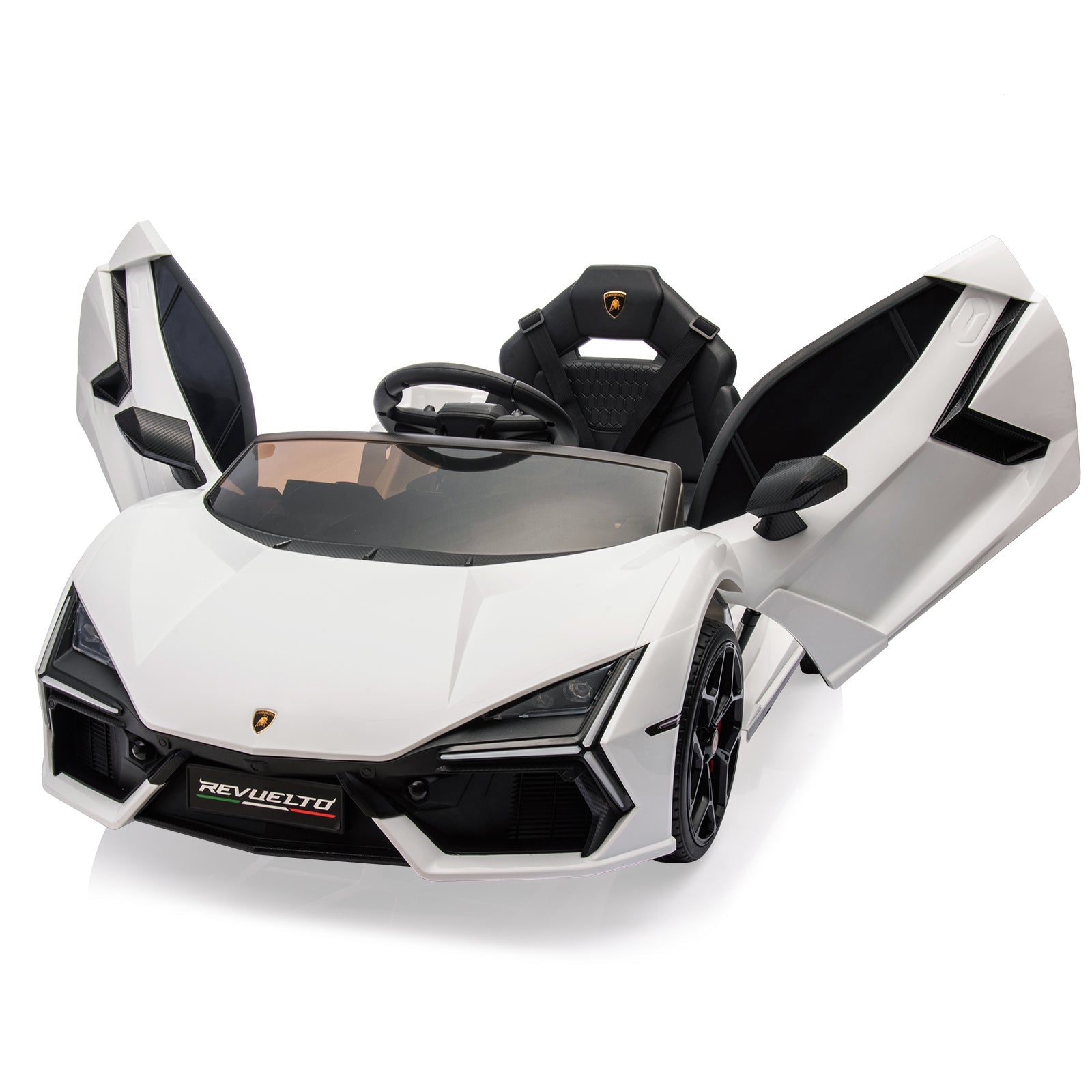 Garvee Ride - P Series: 12V Ride On Car for Kids, Licensed Revuelto Electric Vehicle, Battery Powered Sports Car Toy for Boys & Girls, with Bluetooth, Usb