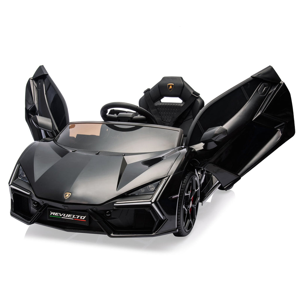 Garvee Ride - P Series: 12V Ride On Car for Kids, Licensed Revuelto Electric Vehicle, Battery Powered Sports Car Toy for Boys & Girls, with Bluetooth, Usb