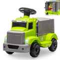 Garvee Ride - P Series: 6V Ride On Truck Toy for Kids Ages 3+ | Electric Dump Truck with Rechargeable Battery, Music & Storage | Indoor/Outdoor 4-Wheeler with Treaded Tires | Ergonomic Seat & Rubber Handle (4.5Ah)