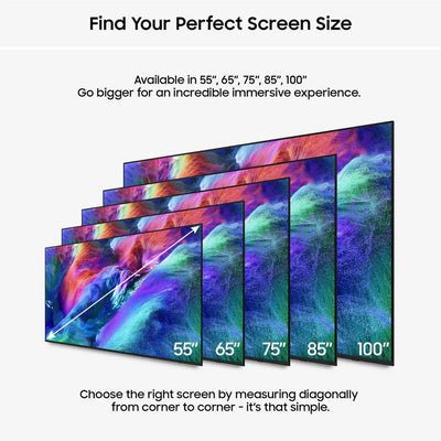 Samsung MRE100R85HUXXU 100 Inch R85H Micro RGB 4K Ultra HD HDR Vision AI Smart TV 2026