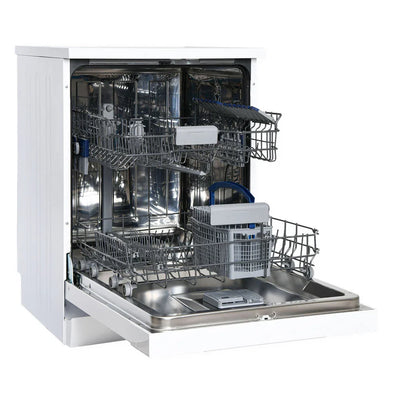 Sensis DWF0214FSDWA Freestanding Full Size Dishwasher White with 14 Place Settings