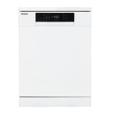 Sensis DWF0214FSDWA Freestanding Full Size Dishwasher White with 14 Place Settings